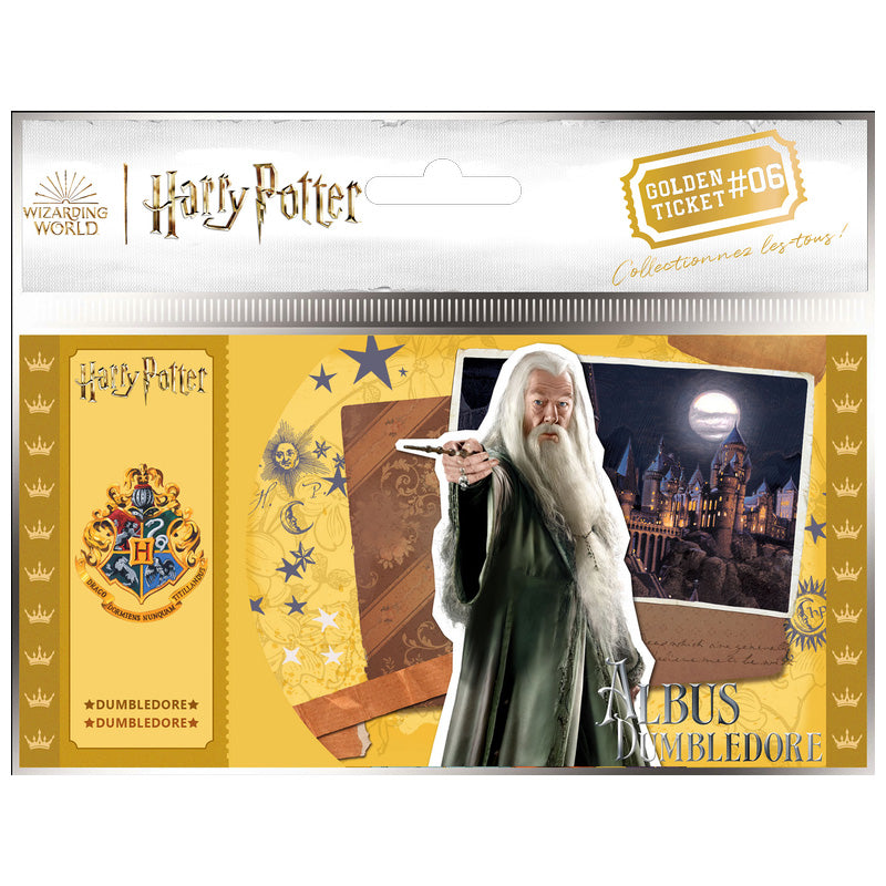 Harry Potter Golden Ticket Dumbledore