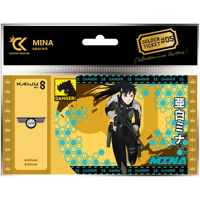 Kaiju #8 Golden Ticket Mina