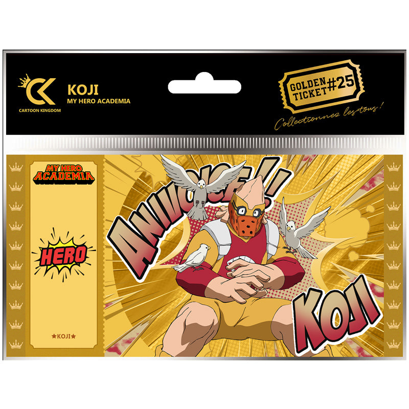My Hero Academia Golden Ticket V2 - Koji Koda