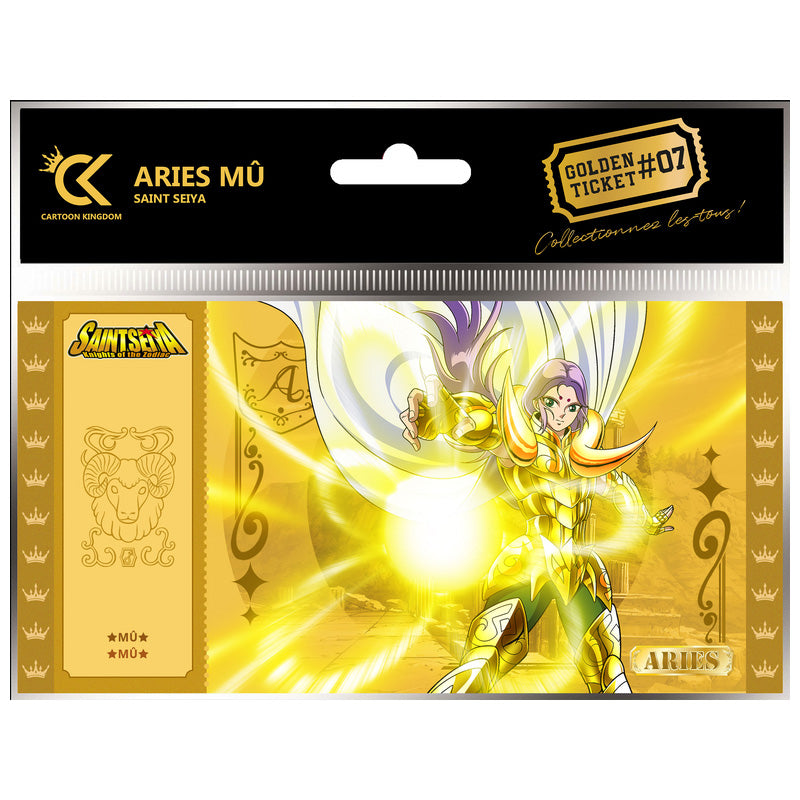 Saint Seiya Golden Ticket Mu
