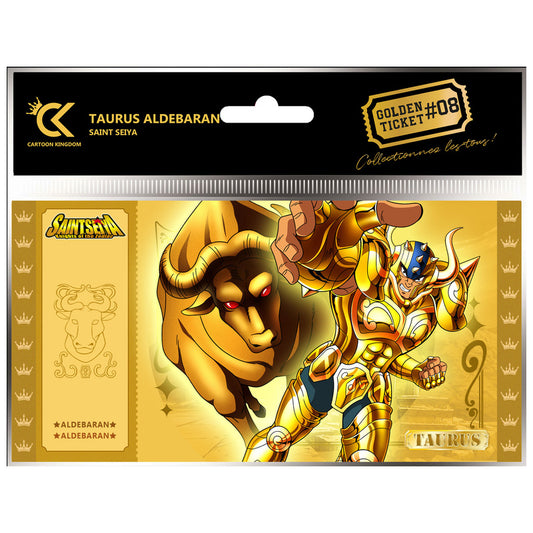 Saint Seiya Golden Ticket Aldebaran