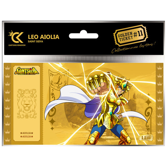 Saint Seiya Golden Ticket Aiolia