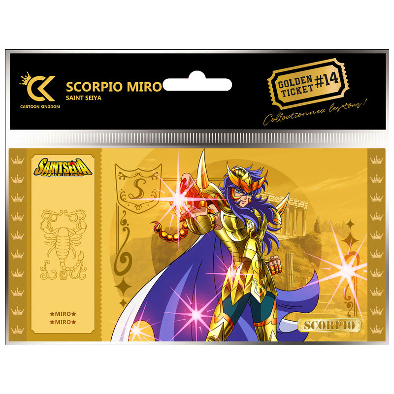 Saint Seiya Golden Ticket Miro