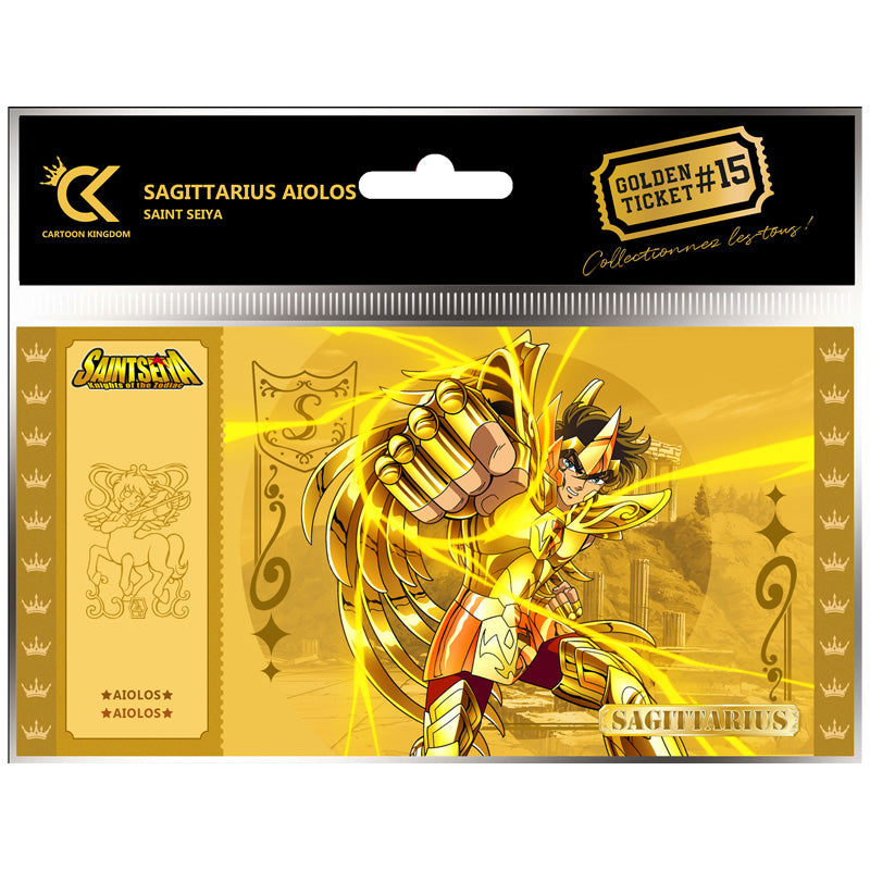 Saint Seiya Golden Ticket Aiolos