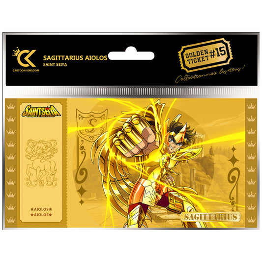 Saint Seiya Golden Ticket Aiolos