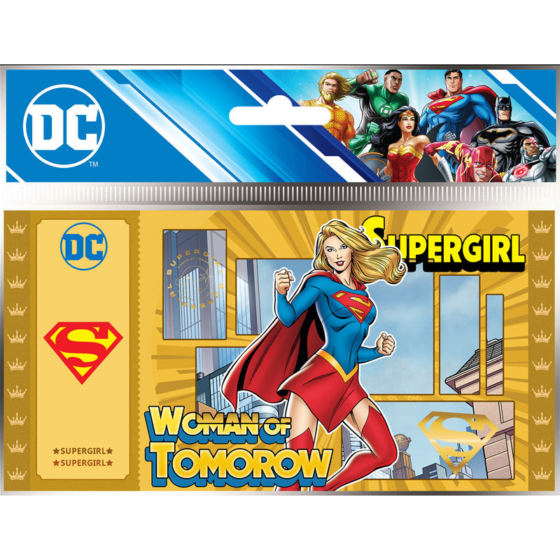 DC Justice League Golden Ticket - Supergirl