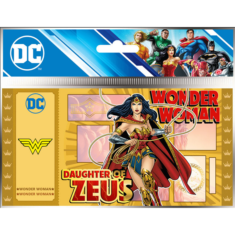 DC Justice League Golden Ticket - Wonder Woman
