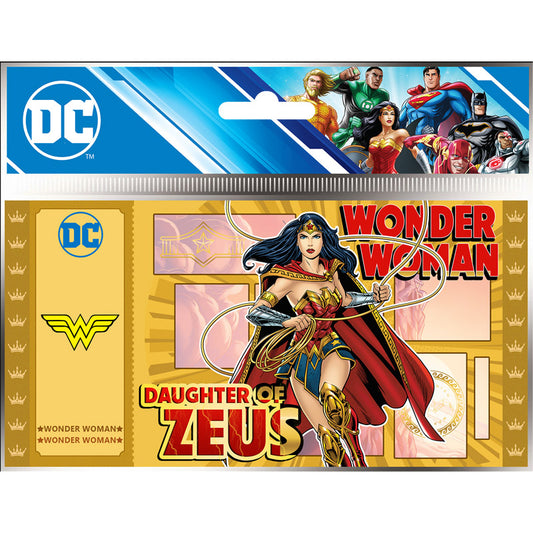 DC Justice League Golden Ticket - Wonder Woman