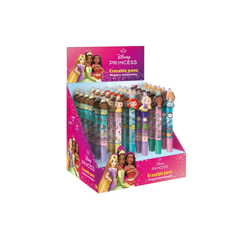 Disney Erasable Pen - Princesses Display of 36pcs
