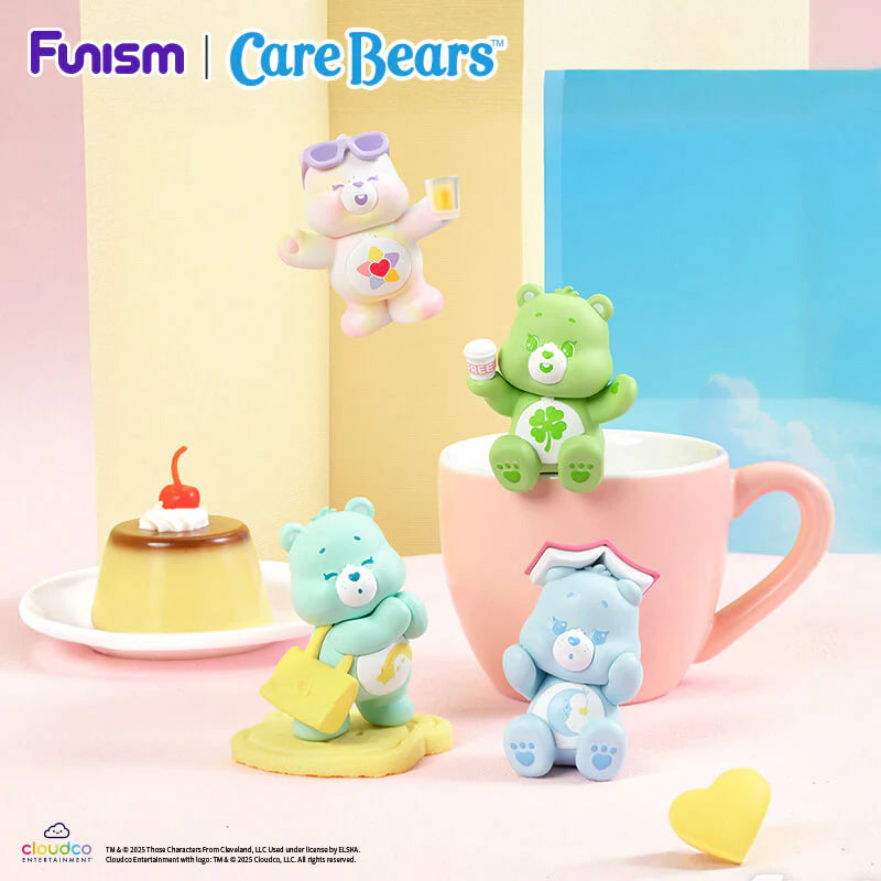 Carebears Bisounours Mystery Box One Day In Capsule Cubby Face  6pcs