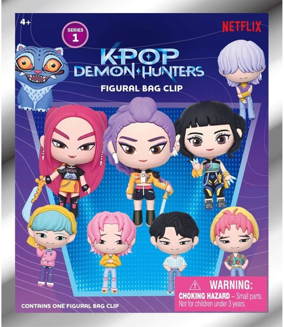 KPop Demon Hunters - 3D Foam Bag Clip (Display): 1 blind box
