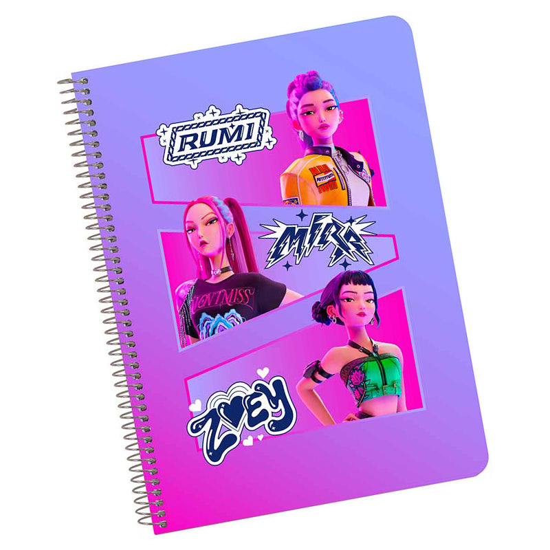 KPop Demon Hunters - A5 Hardcover Notebook