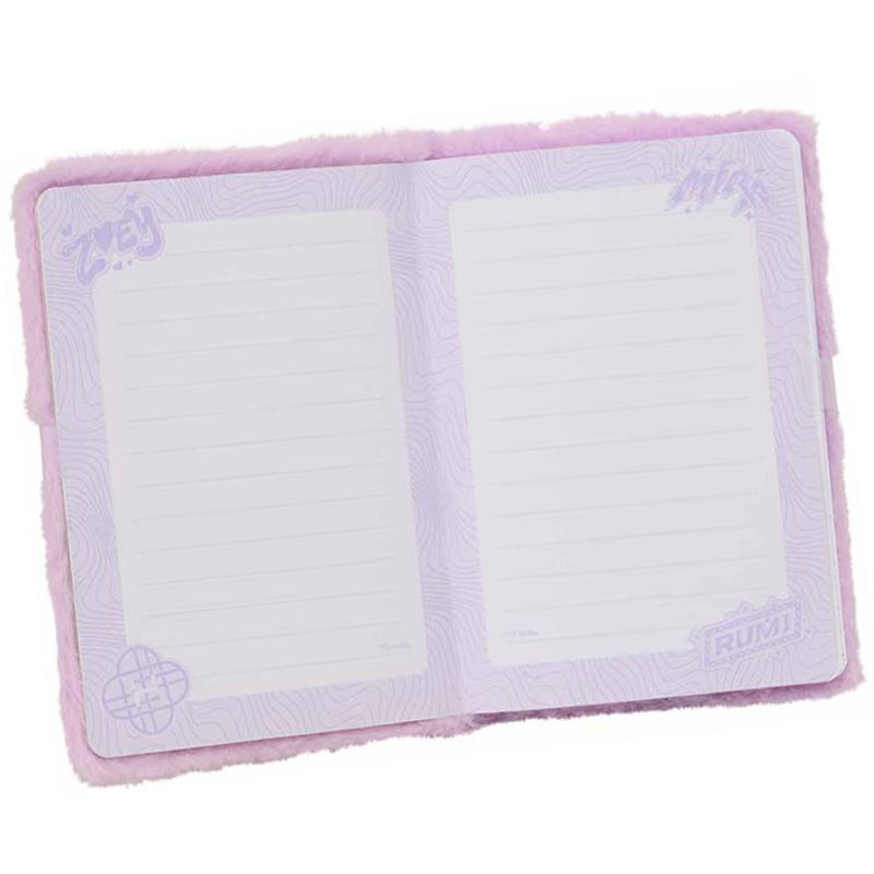 KPop Demon Hunters - Fluffy Notebook A5 (Huntrix)