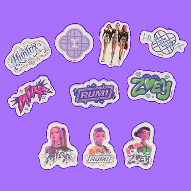 KPop Demon Hunters - Set of 10 Erasers
