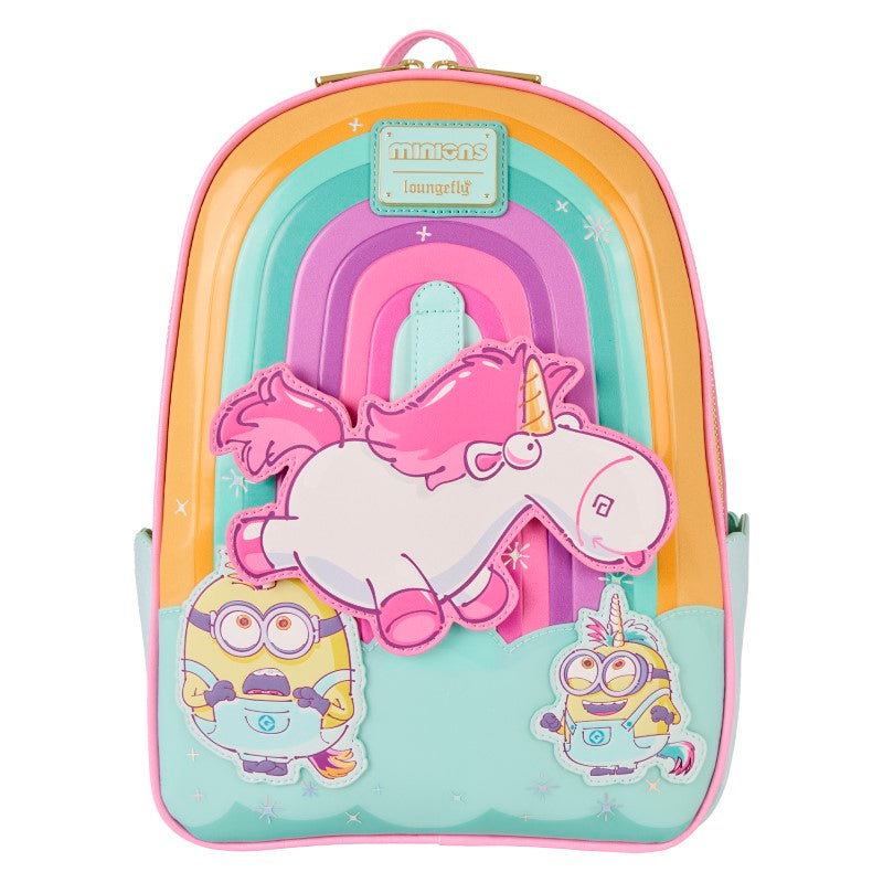 Minions Loungefly Mini Backpack - Fluffy Unicorn