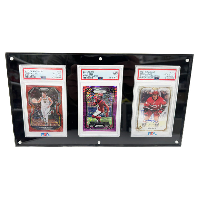 Evoretro Acrylic Magnetic Frame for 3 PSA Cards
