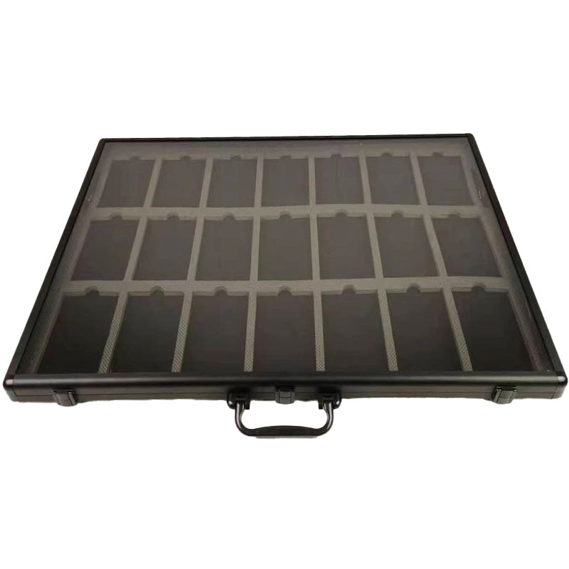 Evoretro Aluminium Display Case 60x90cm for 21 Graded Cards