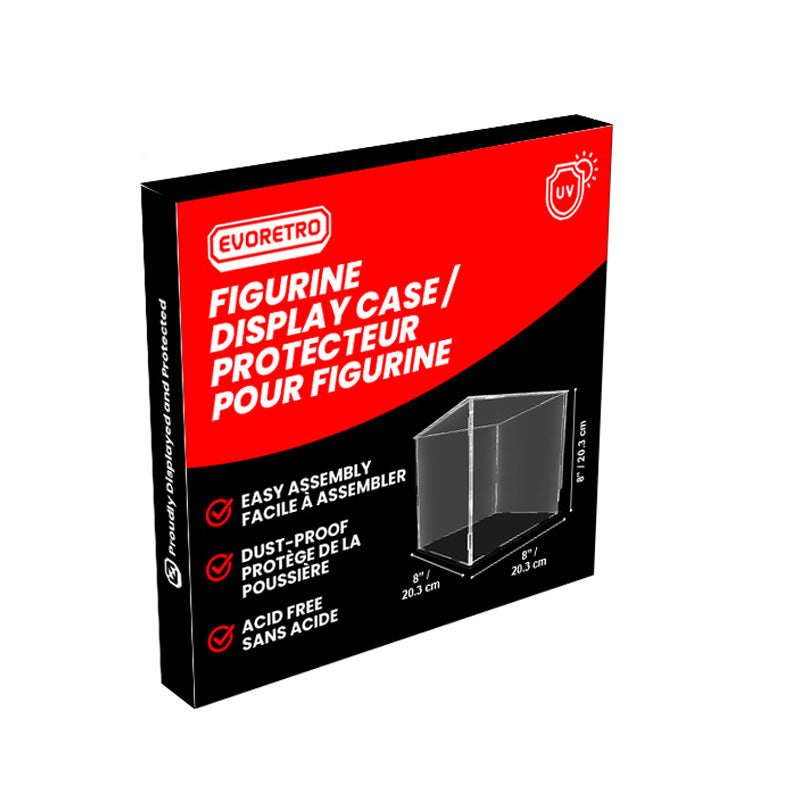 Evoretro Acrylic Display Case 20x20x20cm