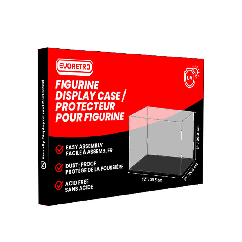 Evoretro Acrylic Display Case 30x20x20cm