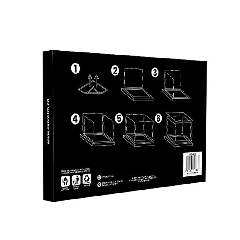 Evoretro Acrylic Display Case 30x20x20cm