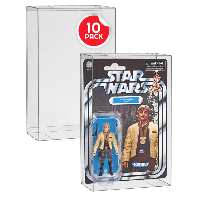 Evoretro Protective Case for Hasbro 3.75" Figures - Pack of 10pcs