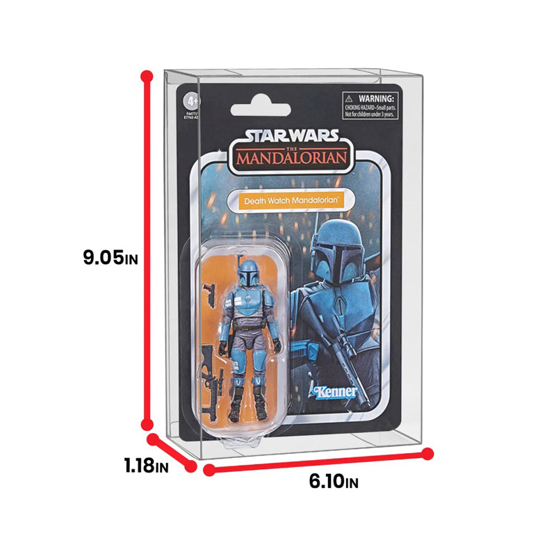 Evoretro Protective Case for Hasbro 3.75" Figures - Pack of 10pcs