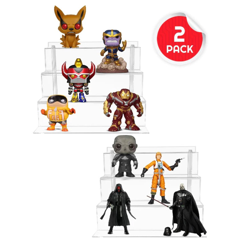 Evoretro Acrylic 4-Step Riser Medium for Detolf - Pack of 2pcs