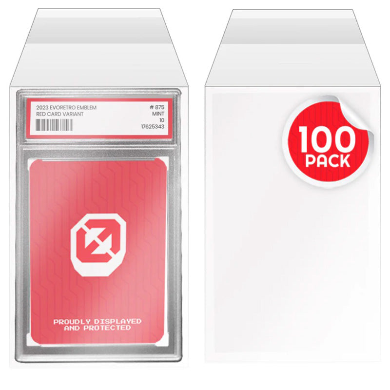 Evoretro Pack of 100 Sleeves for PSA Graded Cards