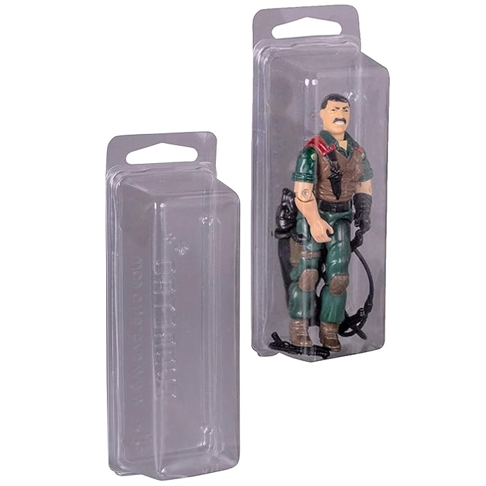 Evoretro Protective Shell Pack x50 for Loose 3.75" Action Figures