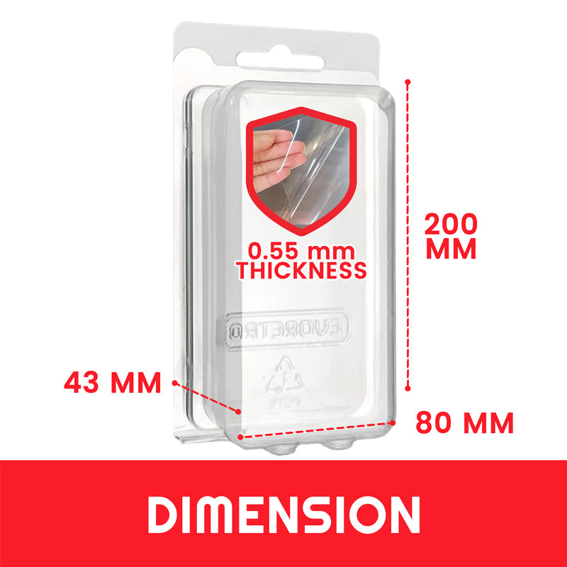 Evoretro Protective Case for 3.75 inch Figures - Pack of 25