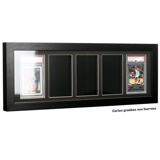 Evoretro Wooden Frame for 5 PSA Graded Cards