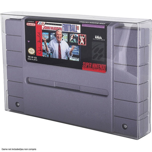 Evoretro Protective Case for Super Nintendo Cartridge - Pack of 25