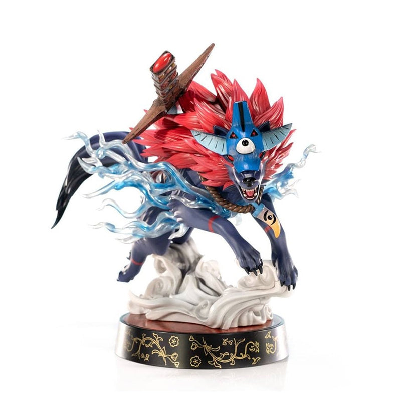 Okami Statue Oki Wolf 21cm