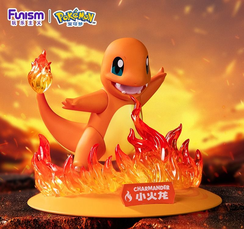 Pokemon Funism Twinkmont Prime Mini Charmander Salameche 10cm