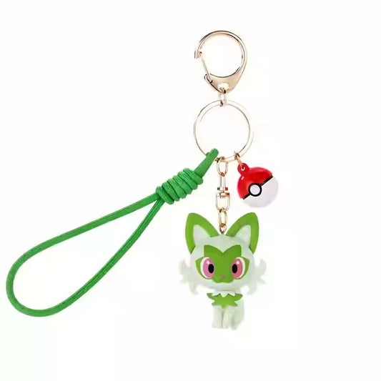 Pokemon Funism Keychain  Poussacha /Spigatito