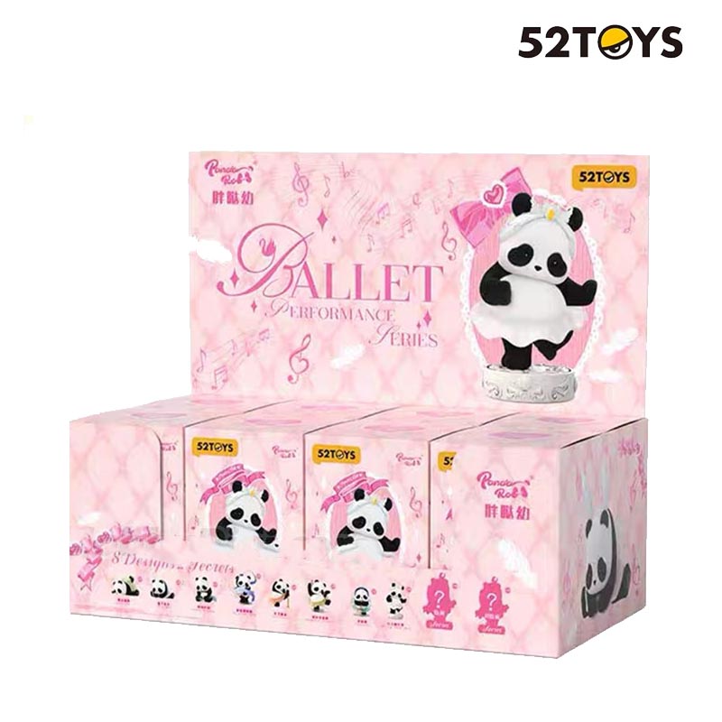 Panda Roll 52Toys Ballet Performance Blind Box - Box of 8pcs
