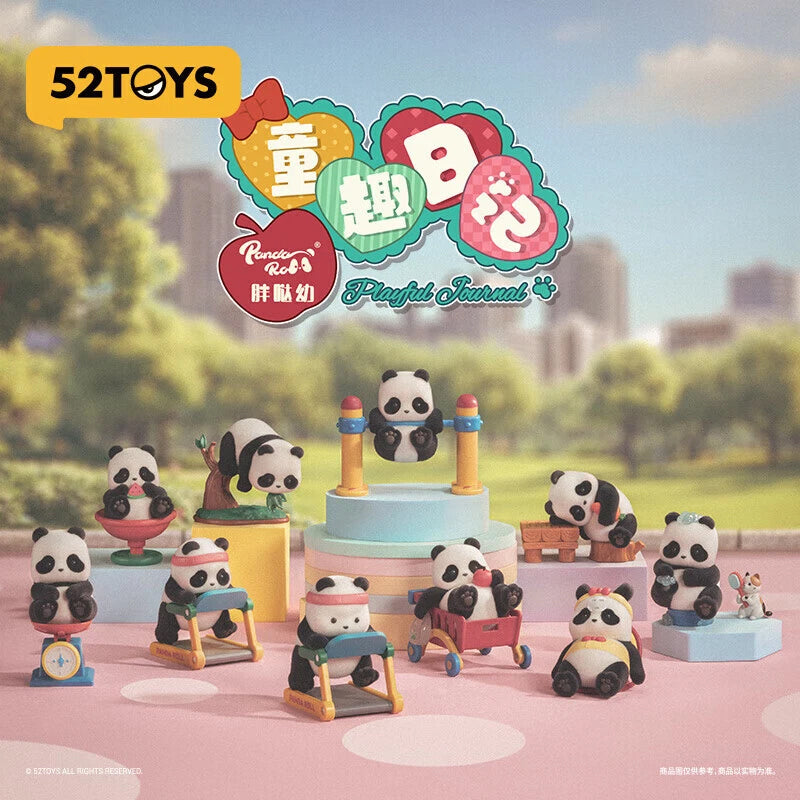 Panda Roll 52Toys Playful Journal - Box of 8pcs