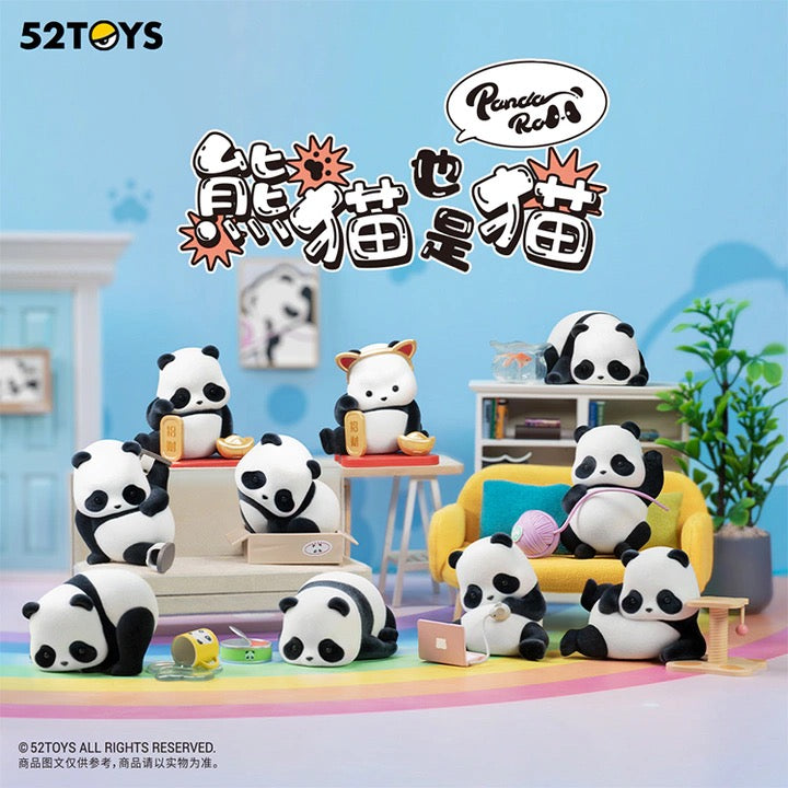 Panda Roll 52Toys Panda as a Cat Blind Box - Box of 8pcs