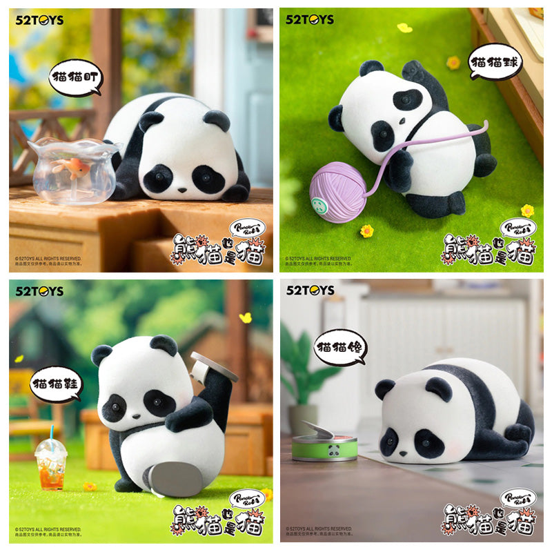 Panda Roll 52Toys Panda as a Cat Blind Box - Box of 8pcs