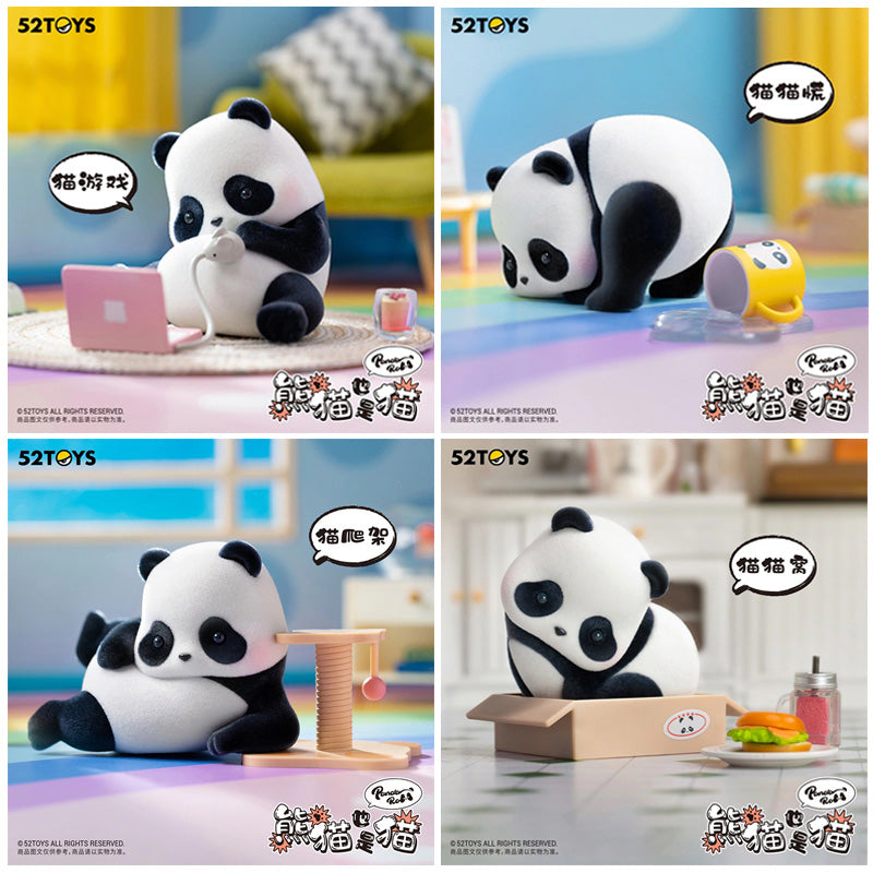 Panda Roll 52Toys Panda as a Cat Blind Box - Box of 8pcs