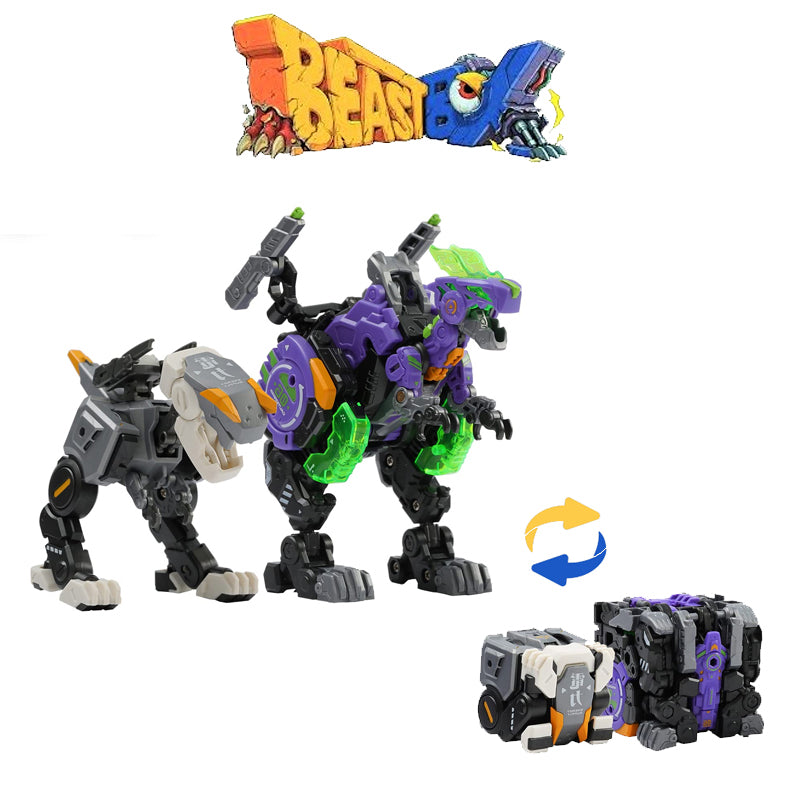 Beastbox 52Toys BB-46 Acidghost & BB-02LM Lithiumon 15cm