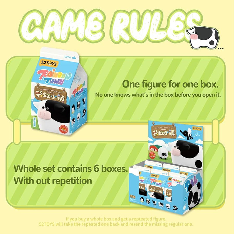 Que Sera Series 52Toys Rainbow Town - Box of 6pcs