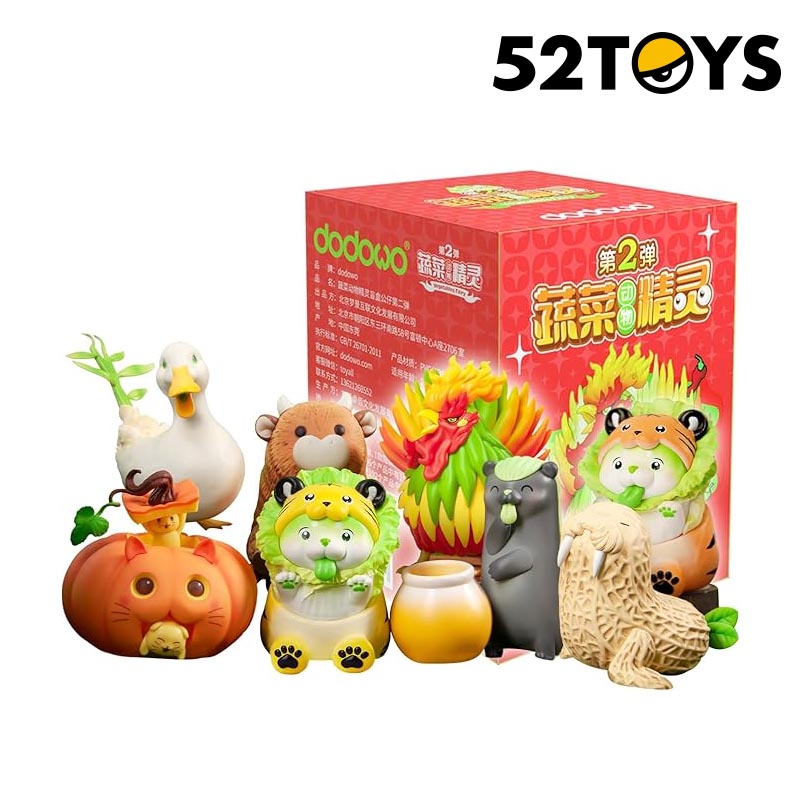 Vegetables Fairy Vol. 2 52Toys Mystery Blind Box - Box of 6pcs
