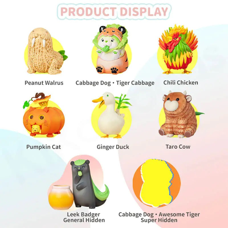 Vegetables Fairy Vol. 2 52Toys Mystery Blind Box - Box of 6pcs