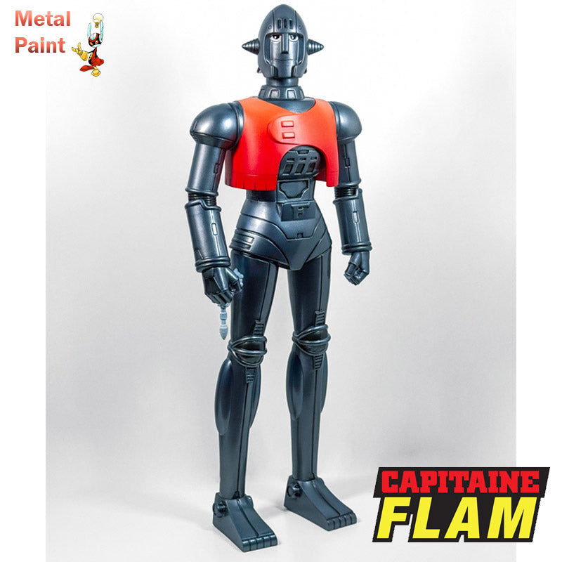 Captain Future (Capitaine Flam) - Crag Figure Metallic Paint Exclusive 25cm (FR Box)