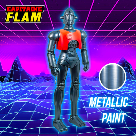 Captain Future (Capitaine Flam) - Crag Figure Metallic Paint Exclusive 25cm (FR Box)
