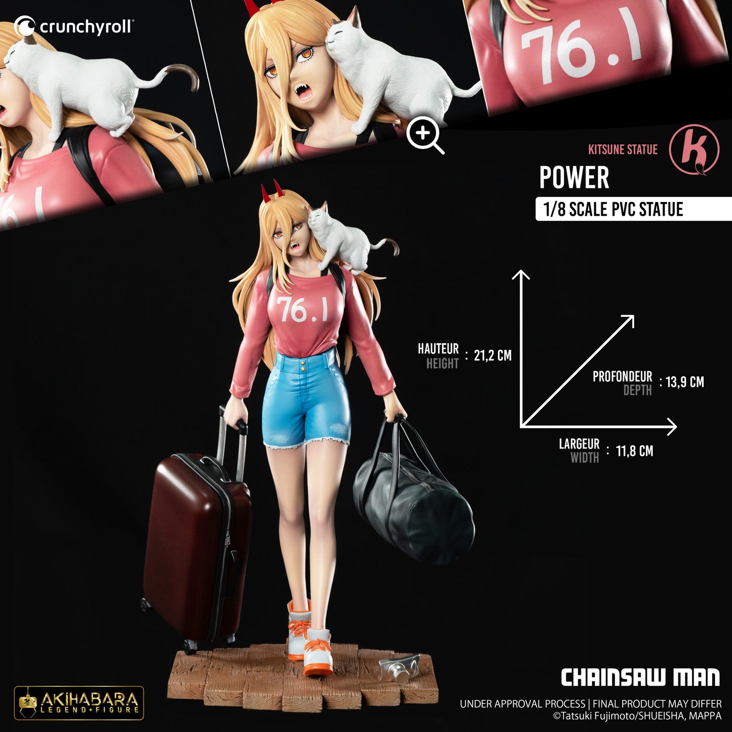 Chainsaw Man Statue PVC Power 21cm