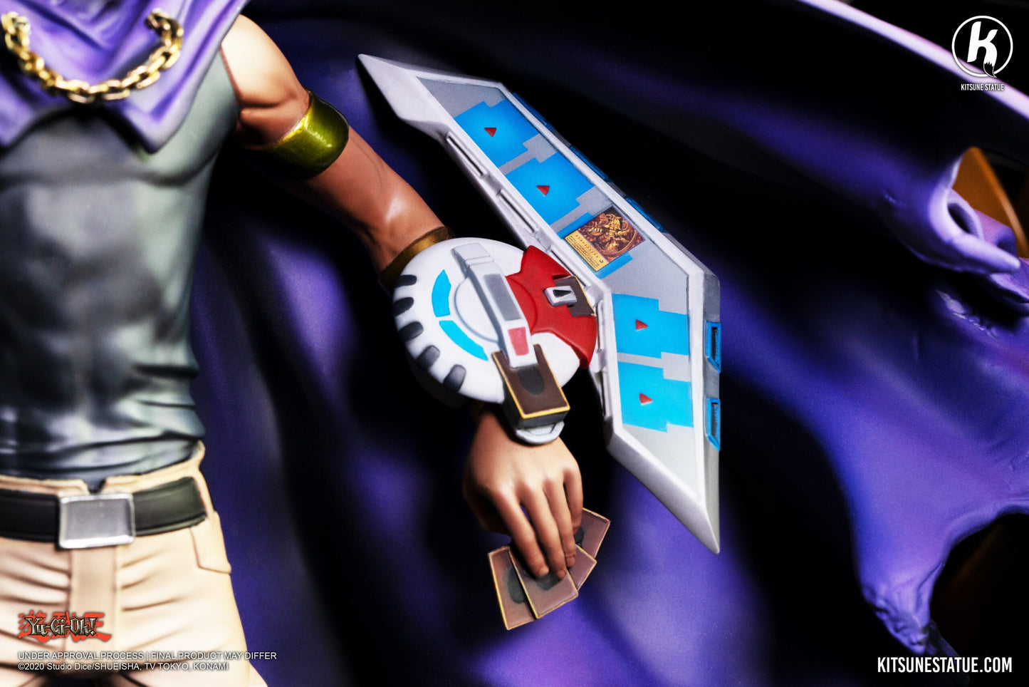 1/7 Yu-Gi-Oh Statue Resine Marik & Le Dragon Aile De Ra 46cm