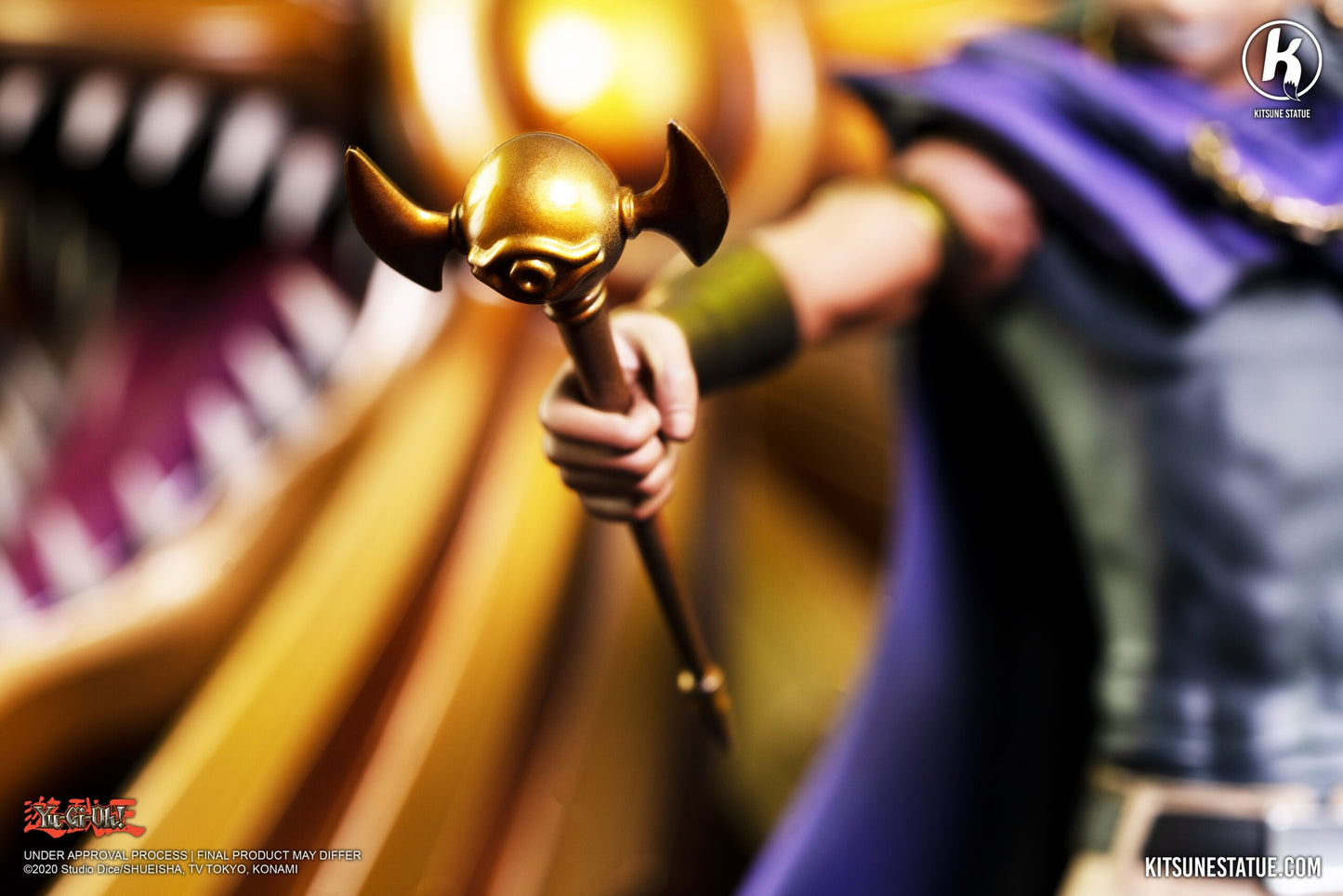 1/7 Yu-Gi-Oh Statue Resine Marik & Le Dragon Aile De Ra 46cm