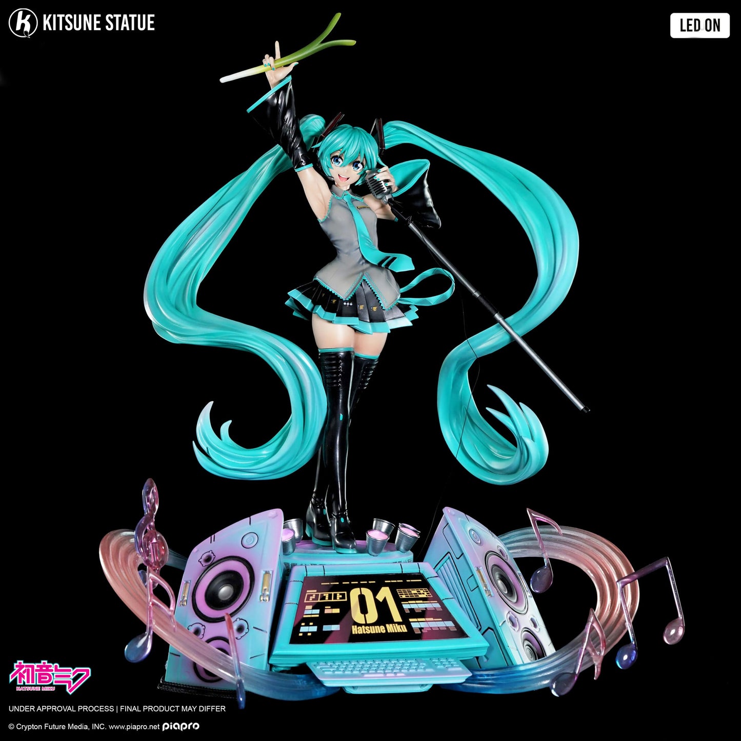 1/6 Hatsune Miku Statue Resine Hatsune 41cm